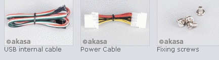 3,5 Реобас Akasa AK-FC-06-BK Черная