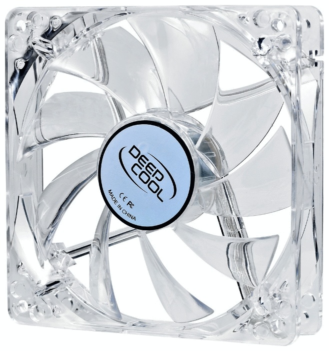 Вентилятор 120x120x25 Deepcool XFAN120 L/R красный
