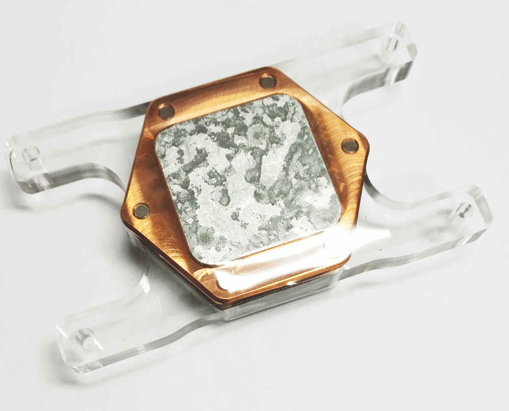 Водоблок СВО процессора Coollaboratory Alpheos Liquid Cooler - AMD Edition