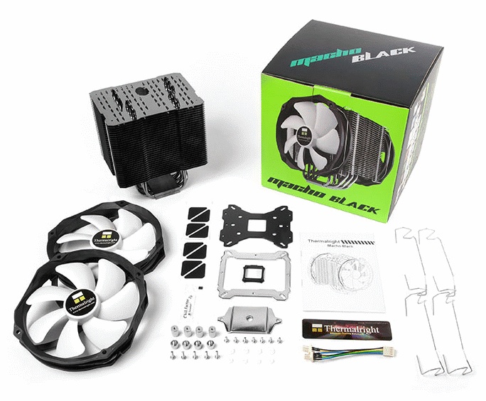 Кулер ЦПУ Thermalright Macho Black MACHO-BL