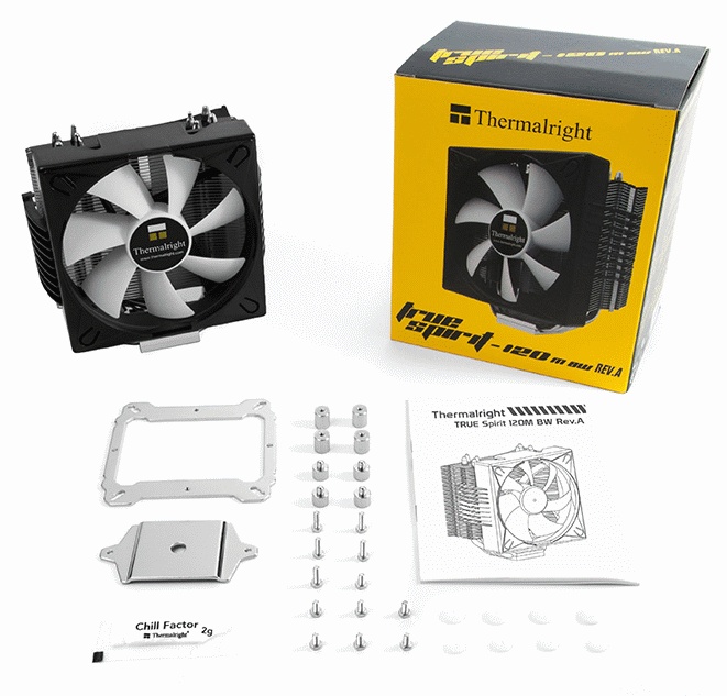 Кулер ЦПУ Thermalright TRUE Spirit 120M(BW) Rev.A
