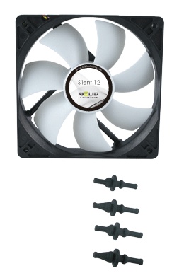 Вентилятор 120x120x25 GELID Solutions Silent 12 2500rpm FN-SX12-25
