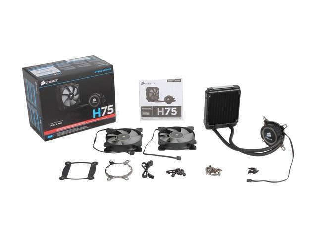 СВО Corsair Hydro Series H75 CW-9060015-WW 1150/1155/1366/1156/2011/AM3/FM1/FM2