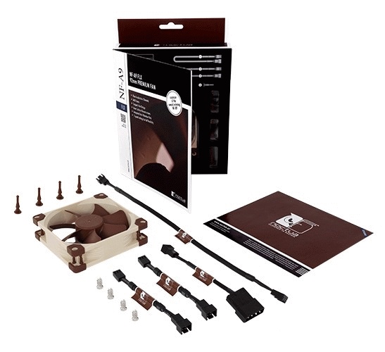 Вентилятор 92x92x25 Noctua NF-A9 FLX , 1050-1600rpm