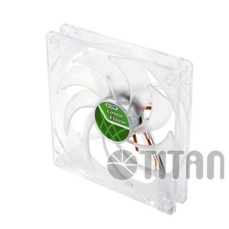 Вентилятор 140x140x25 TITAN TFD-14025GT12Z/LD1/V2(RB) (4 colors: red, blue, green, orange)