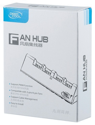 Разветвитель Deepcool FAN HUB на 4 PWM вентилятора