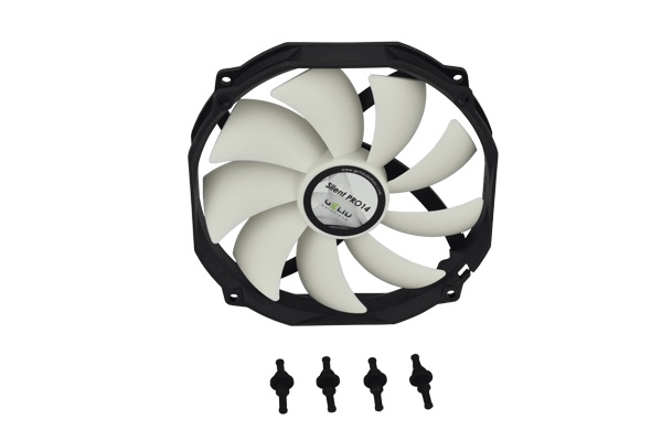 Вентилятор 140x140x25 GELID Solutions Silent PRO 14 PWM 450-1500rpm FN-PX14-P-15