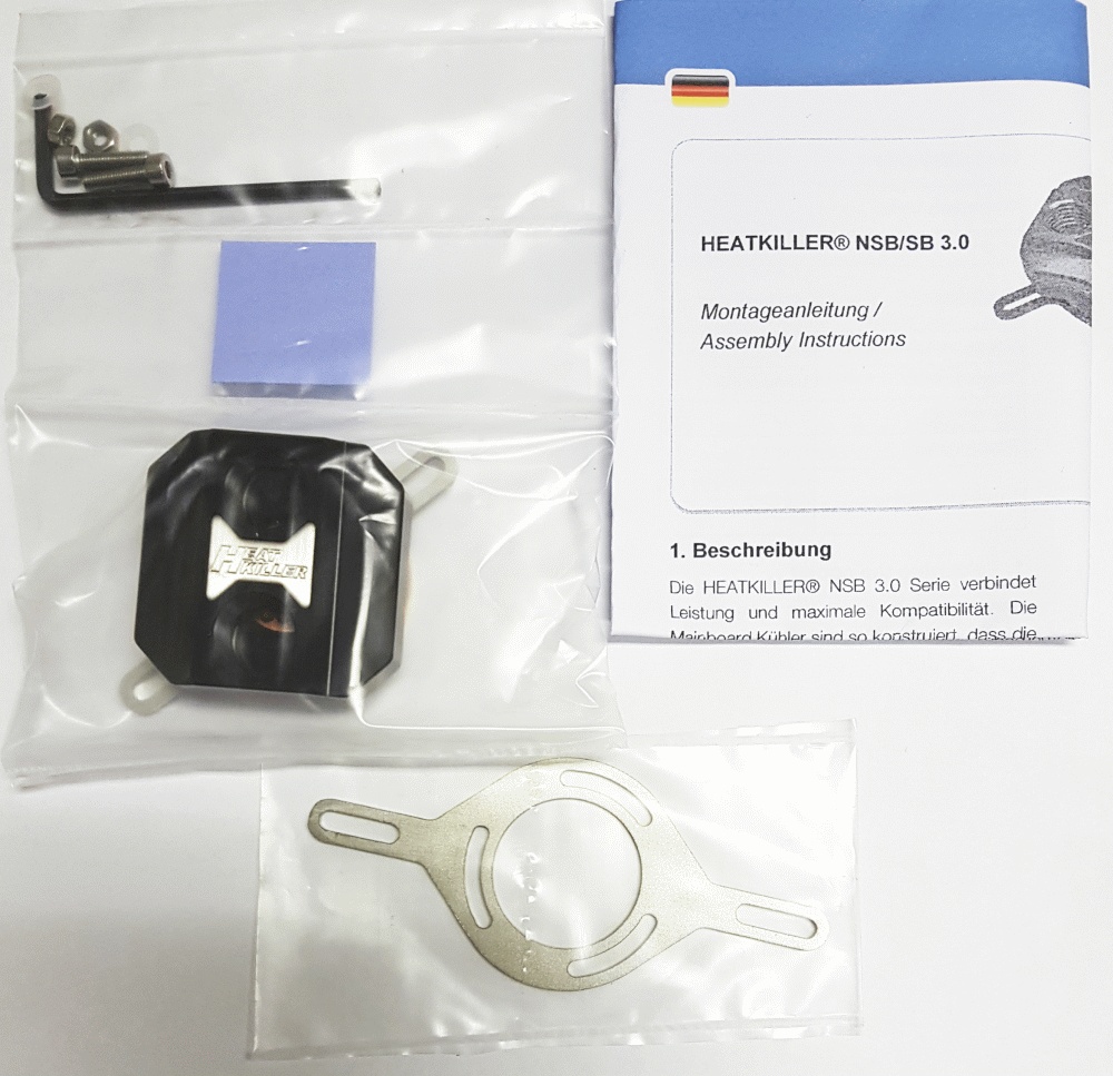 Водоблок СВО чипсет WaterCool HEATKILLER® NSB Rev3.0 LT