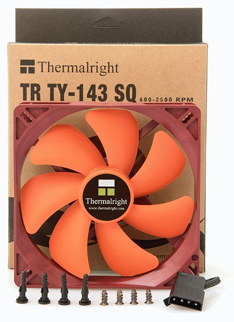 Вентилятор 140x140x25 Thermalright TY-143 SQ