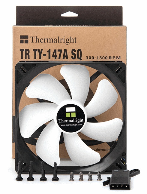 Вентилятор 140x140x25 Thermalright TY-147A SQ