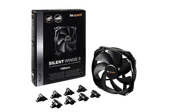 Вентилятор 140x140x25 be quiet! SilentWings 3 PWM BL067