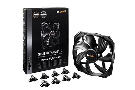 Вентилятор 140x140x25 be quiet! SilentWings 3 PWM High Speed BL071
