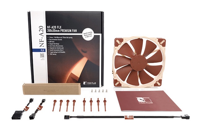 Вентилятор Noctua 200x200x30 NF-A20 FLX
