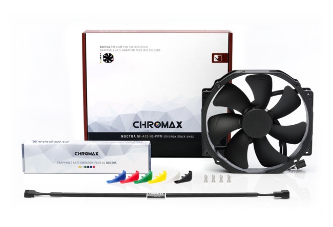 Вентилятор 140x150x25 Noctua NF-A15-HS-PWM-CH.BK.S