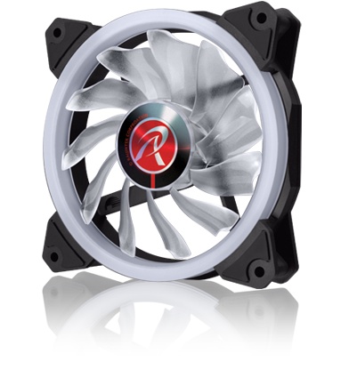 Вентилятор 120x120x25 RAIJINTEK IRIS 12 Rainbow RGB 256-1 LED