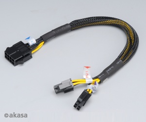 Удлинитель Akasa 8-pin EPS to 8 Pin(2*4 pin) (F) AK-CB8-8EXT