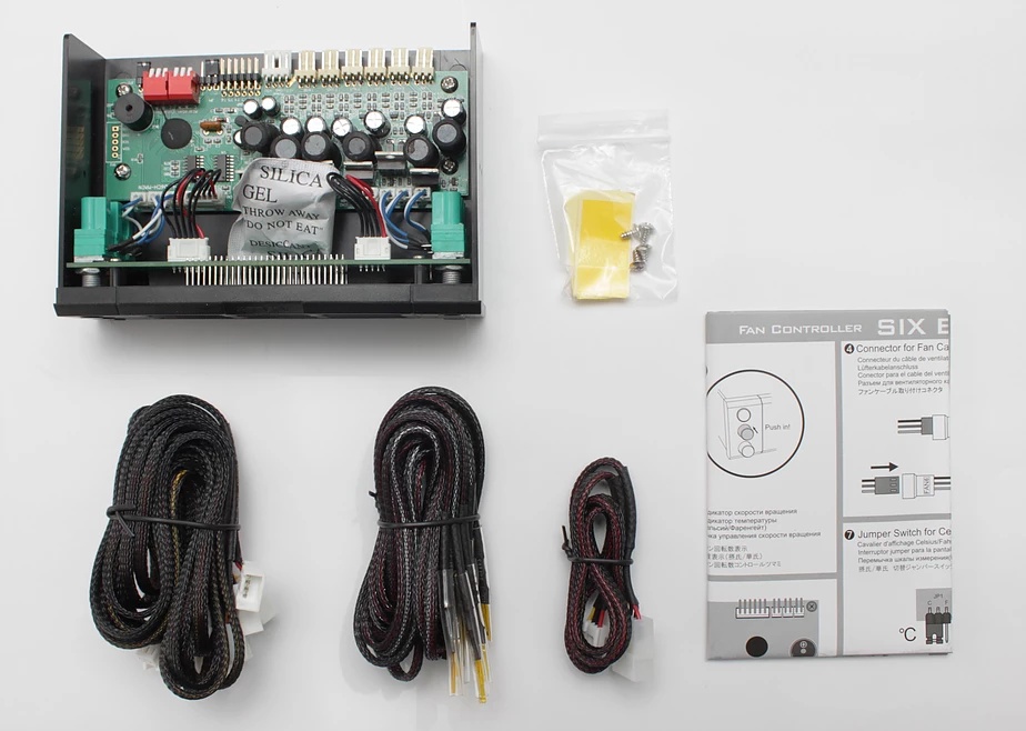 5,25 Панель REEVEN SIX EYES II fan controller 6 channel RFC-02