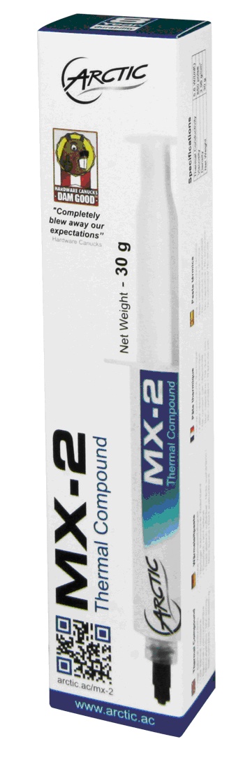 Паста теплопроводная Arctic MX-2 Thermal Compound 30гр. 5.6WMK