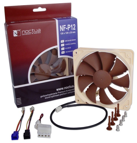 Вентилятор 120x120x25 Noctua NF-P12 1300