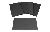 Увеличить Аксессуары be quiet! Шумоизоляция Noise-Dampening Set Universal Midi, Fleece Coating BGZ13