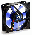 Вентилятор 80х80х25 NoiseBlocker BlackSilentFan ultra quiet X1 1300rpm