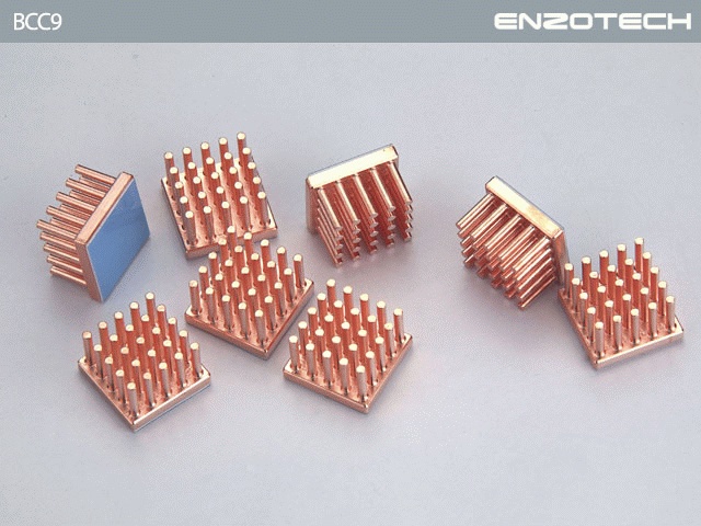 Радиаторы на видеопамять Enzotech BCC9 (Bmr-C1L)