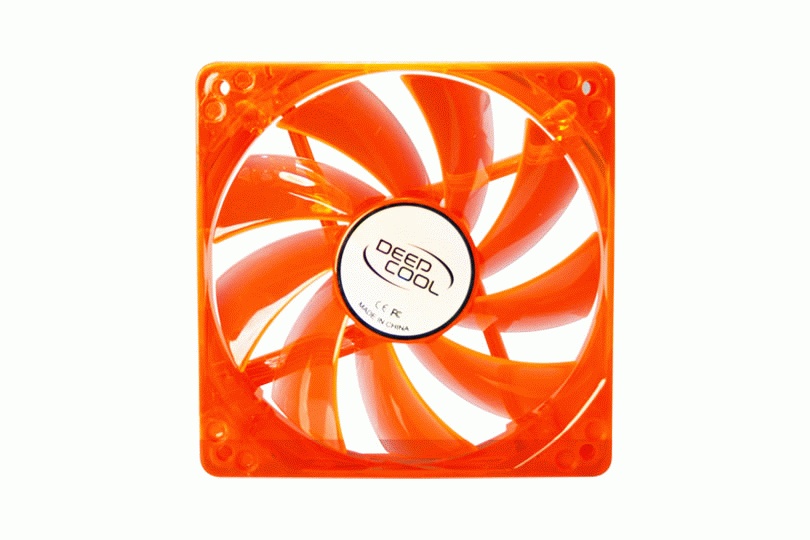 Вентилятор 120x120x25 Deepcool XFAN120U_O_G оранжевый