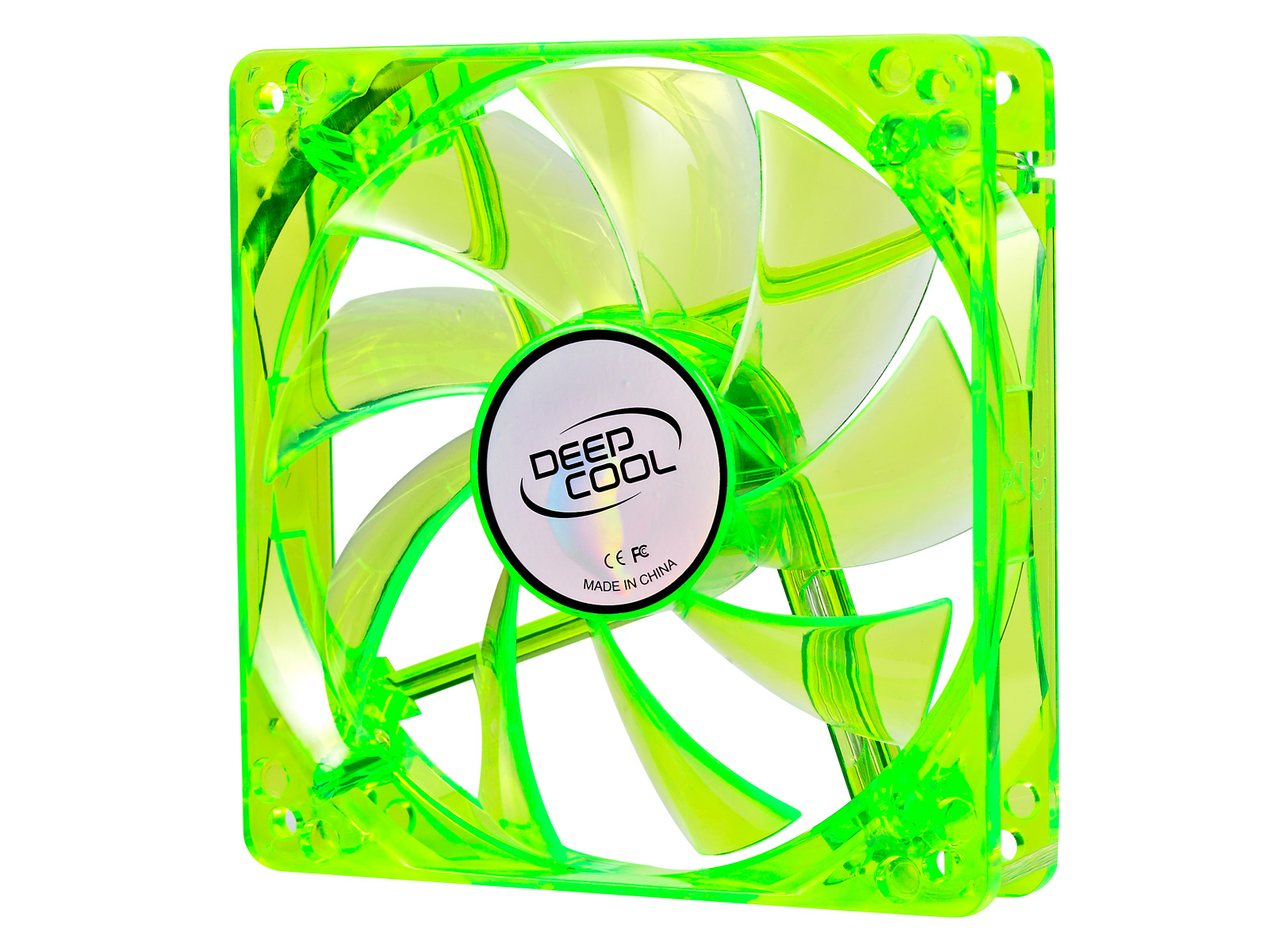 Вентилятор 120x120x25 Deepcool XFAN120U G/B зеленый