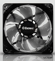 Вентилятор 80х80х25 Enermax T.B. Silence 2200rpm PWM UCTB8P