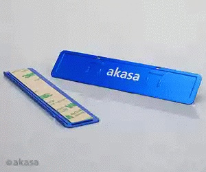 Радиатор на DDR-DDR2 Akasa AK-171BL Алюминиевый охладитель RAM