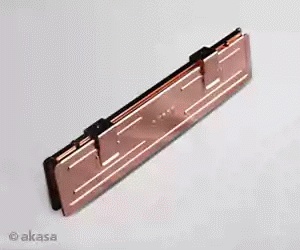 Радиатор на DDR-DDR2 Akasa AK-171 Медный охладитель памяти