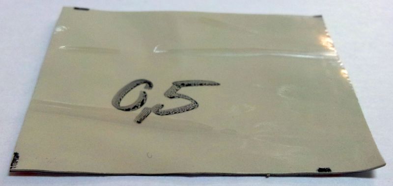 Термопрокладка Номакон 75x55x0.5 mm КПТД- 2М/3 1.4wmk мягкая