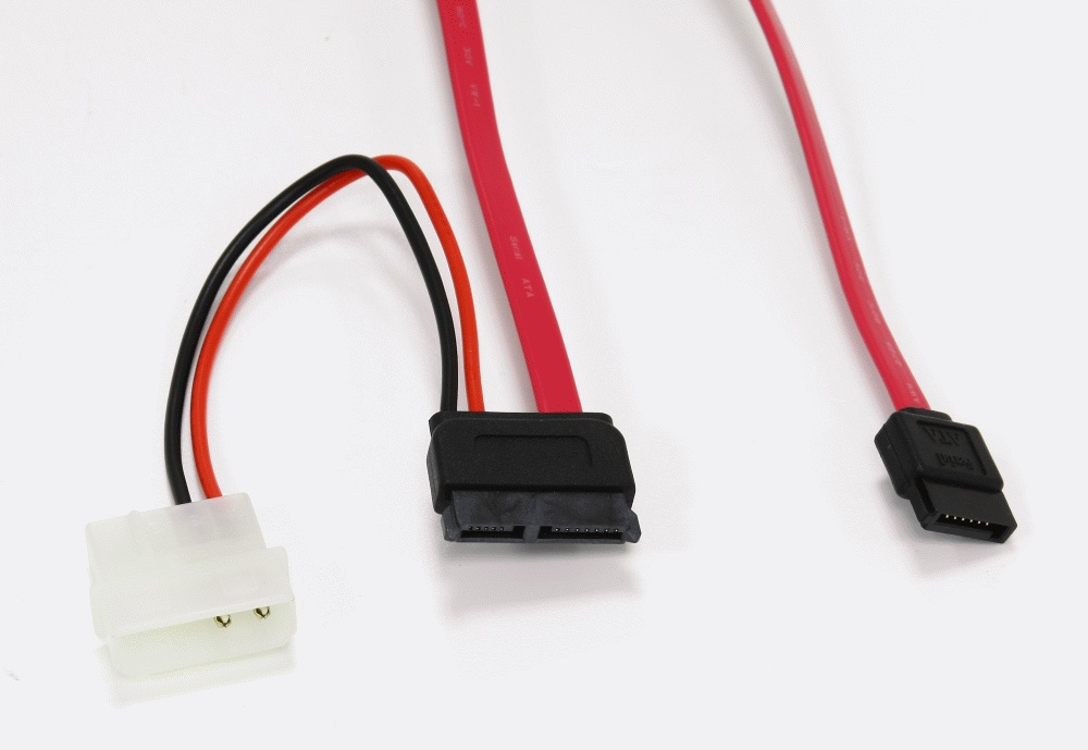 Кабель SATA Scythe Slim ODD данные + питание SLC-SATA-45