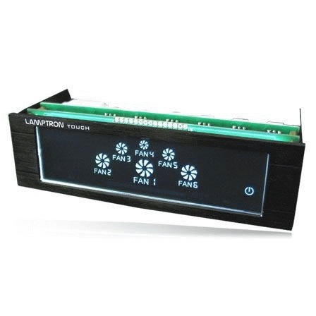 5,25 Панель Lamptron FC Touch Fan Controller черный
