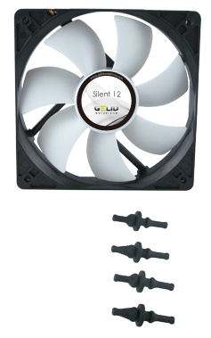 Вентилятор 120x120x25 GELID Solutions Silent 12 1000rpm FN-SX12-10