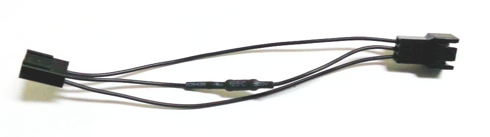 переходник Cooler Master 3pin => 3pin понижающий Черный