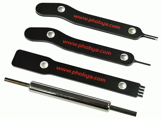 Аксессуары Phobya Molex Extractor Kit (Sleeving tool)