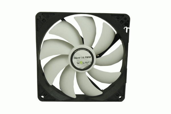 Вентилятор 140x140x25 GELID Solutions Silent 14 PWM 140mm, 750-1200rpm FN-PX14-12