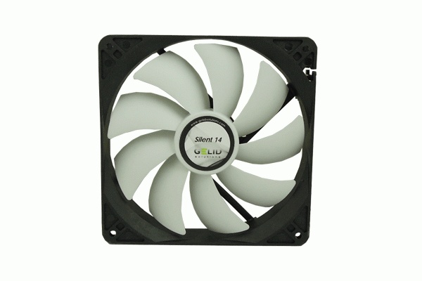 Вентилятор 140x140x25 GELID Solutions Silent 14 1000rpm FN-SX14-10