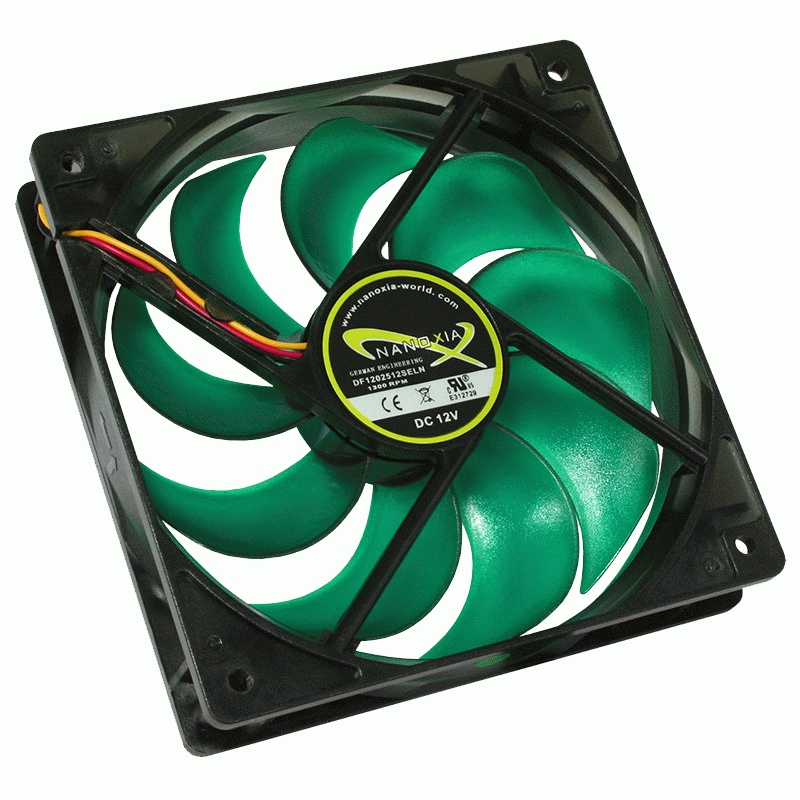 Вентилятор 120x120x25 Nanoxia Deep Silence 1000rpm DS120-1000