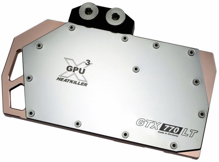 Водоблок СВО видео WaterCool HEATKILLER® GPU-X? GTX 770 LT