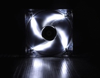 Вентилятор 120x120x25 BitFenix Spectre LED White 120mm (жидк. подшипники,20 дБа)
