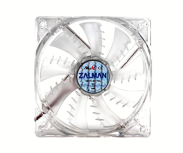 Вентилятор 120x120x25 Zalman ZM-F3 LED (SF) Blue