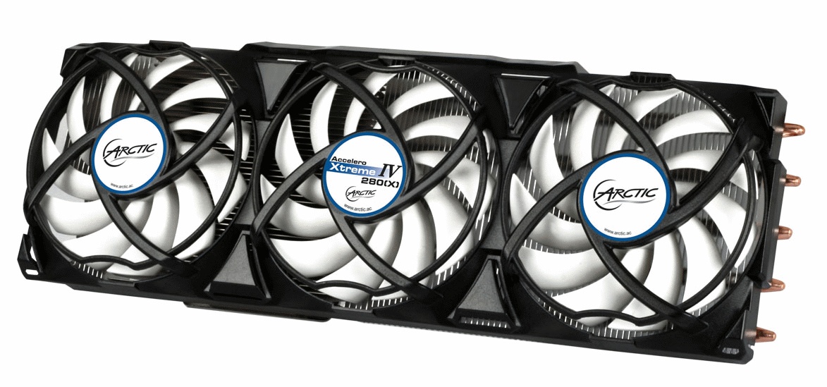Охлаждение для видеокарт Arctic Accelero Xtreme IV 280(X)