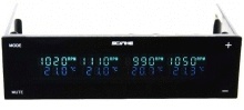 5,25 Панель Scythe Kaze Master Flat II (KM08-BK)