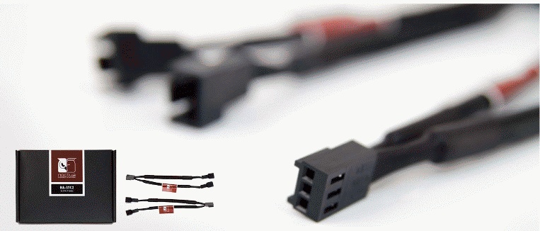 Разветвитель Noctua NA-SYC2 Y-разветвитель 3pin 2шт