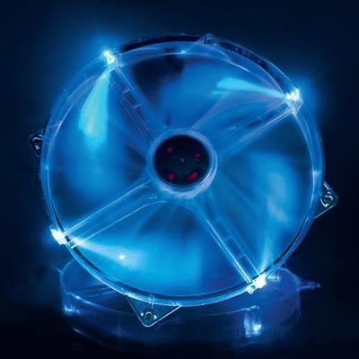 Вентилятор Akasa 220x220x30 Case Fan led AK-FN066-CB