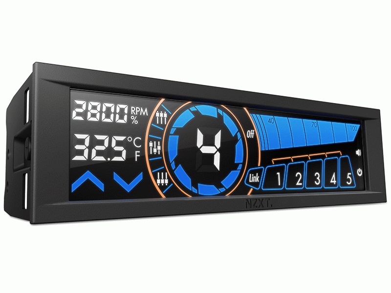 5,25 Панель NZXT Sentry 3 Touch Screen Fan Controller AC-SEN-3-B1