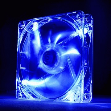 Вентилятор 120x120x25 Thermaltake Pure 12 LED Blue (CL-F012-PL12BU-A)