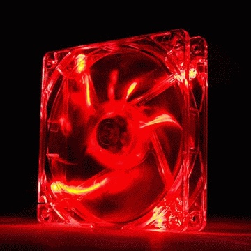 Вентилятор 120x120x25 Thermaltake Pure 12 LED Red (CL-F019-PL12RE-A)